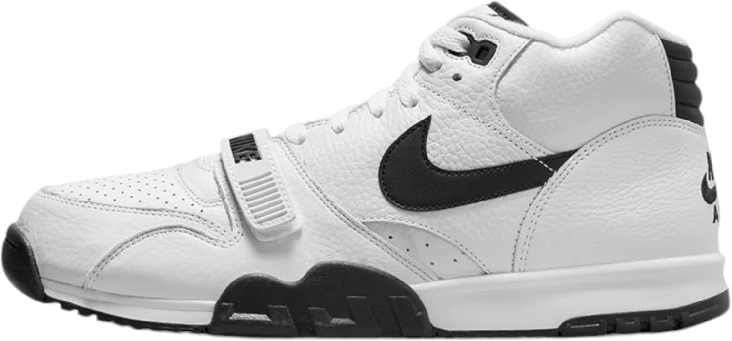Кроссовки Air Jordan 1 Mid, Nike, White/Black