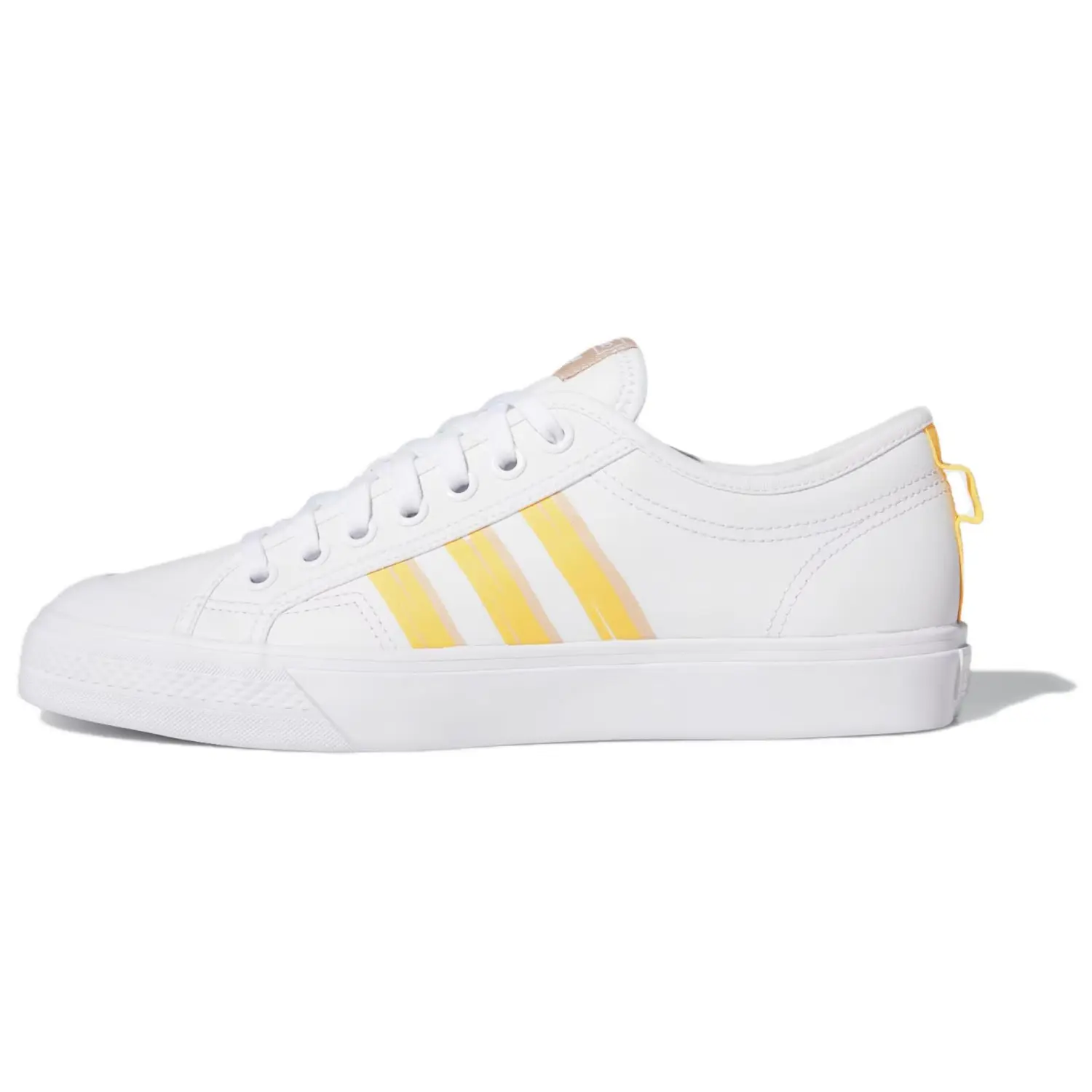 

Кроссовки adidas originals NIZZA Series Skateboarding Shoes Men Low-top, белый/желтый