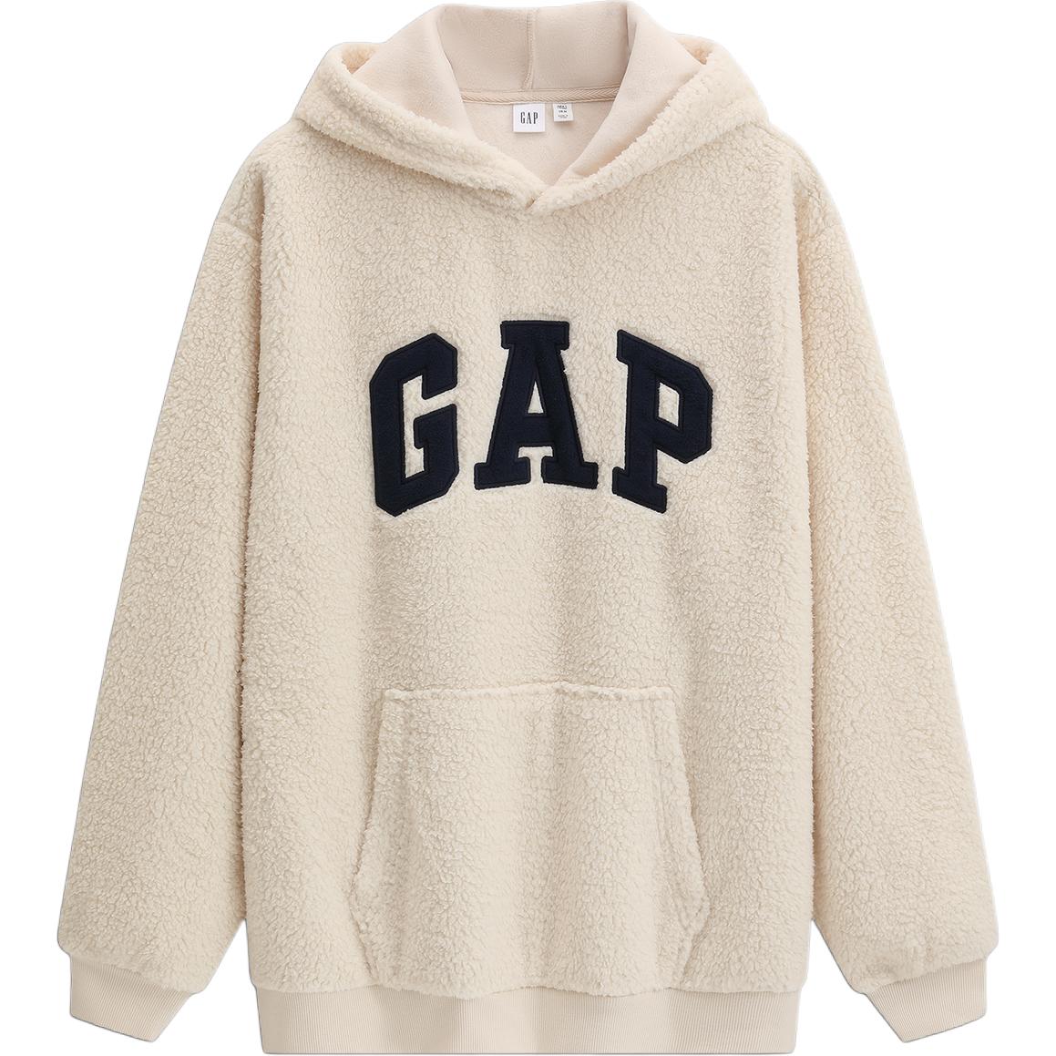 Толстовки Unisex с капюшоном, умеренная посадка, Regular GAP, бежевый 1