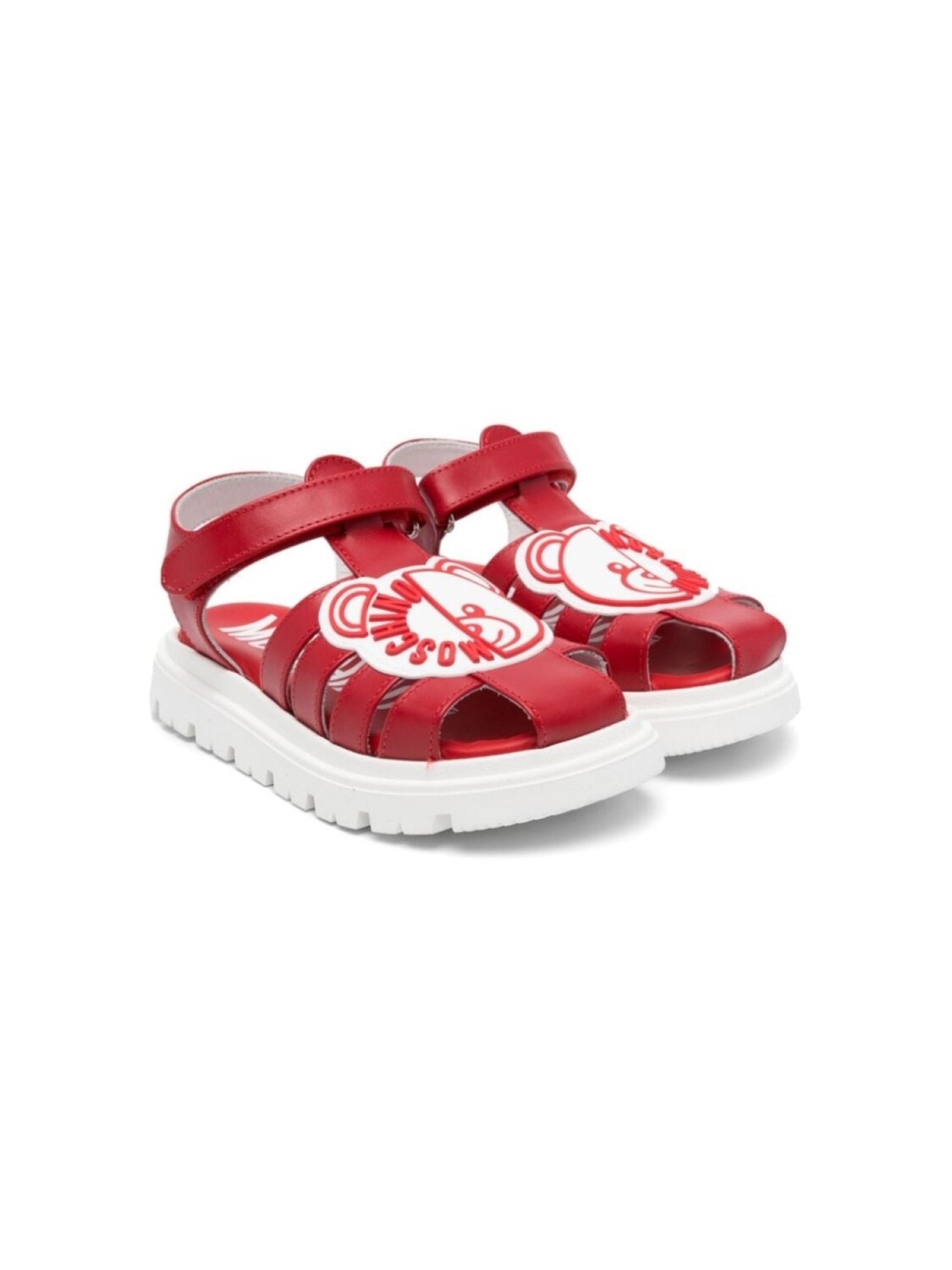 

Moschino Kids сандалии Teddy Bear, красный