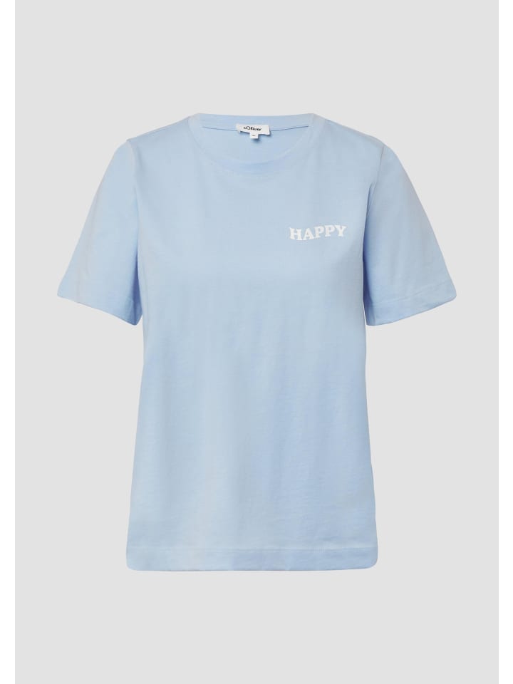 

Футболка цвета 50D0_светло-голубой s.Oliver, Синий, Футболка цвета 50D0_светло-голубой s.Oliver