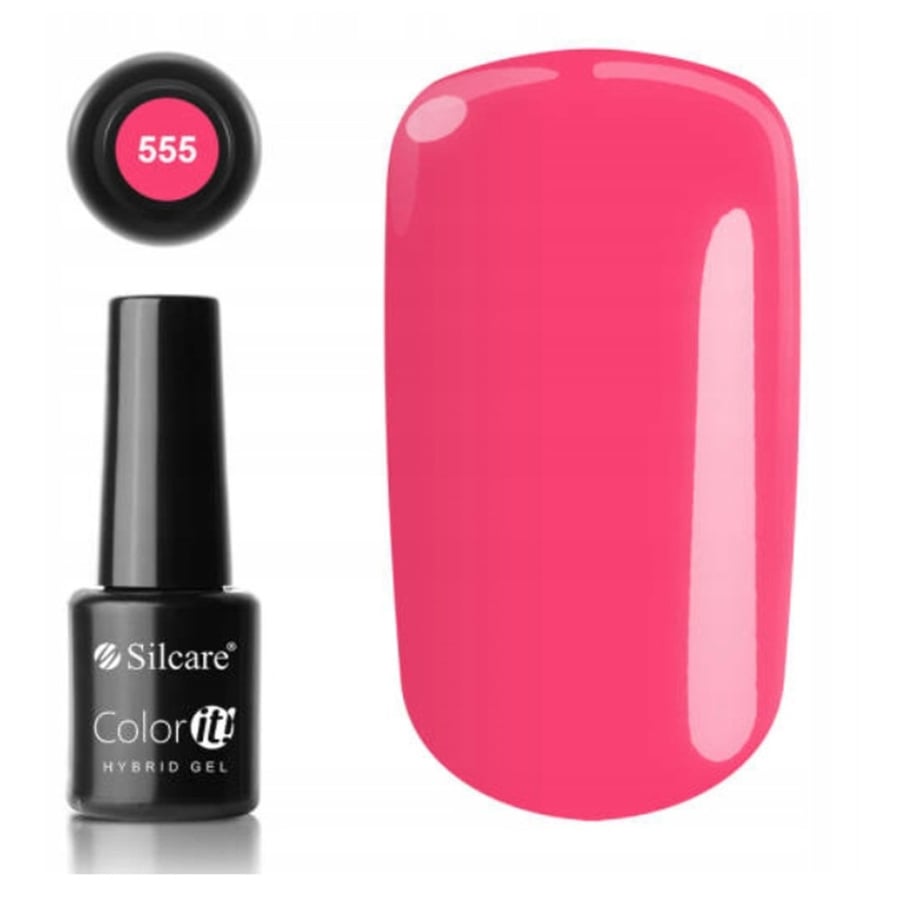 

Гибридный лак SILCARE Color It 555