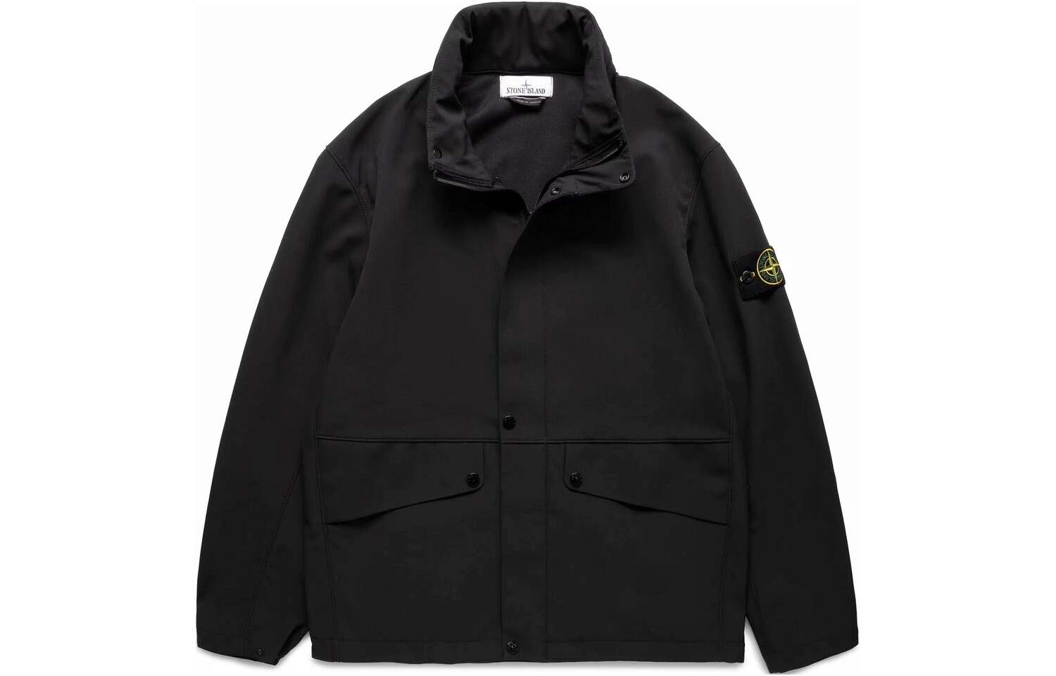 

Куртка мужская Stone Island с двумя карманами, черный