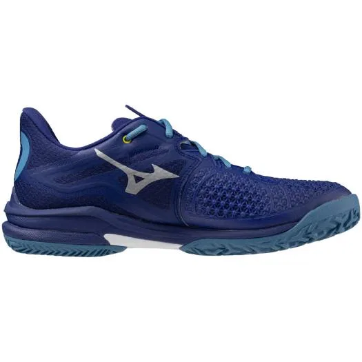 Теннисные кроссовки «Wave Exceed Tour 6 OC» от Mizuno, Blue X White — фото 3