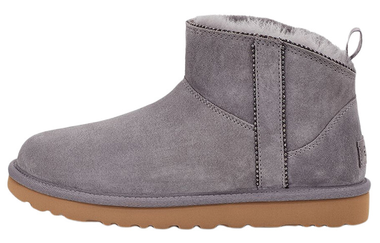 Угги женские UGG Classic Mini, фиолетово-серый