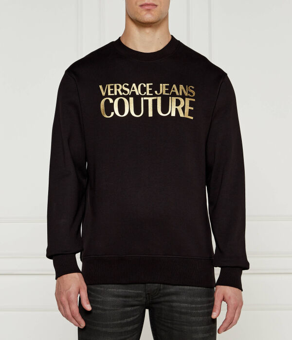 

Свитер Regular fit Versace Jeans Couture, черный
