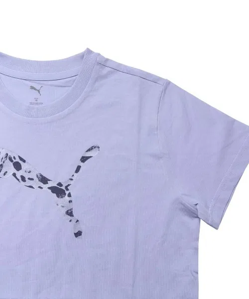 Детская футболка PUMA ESS GRAPHIC с принтом чёрная — фото 3