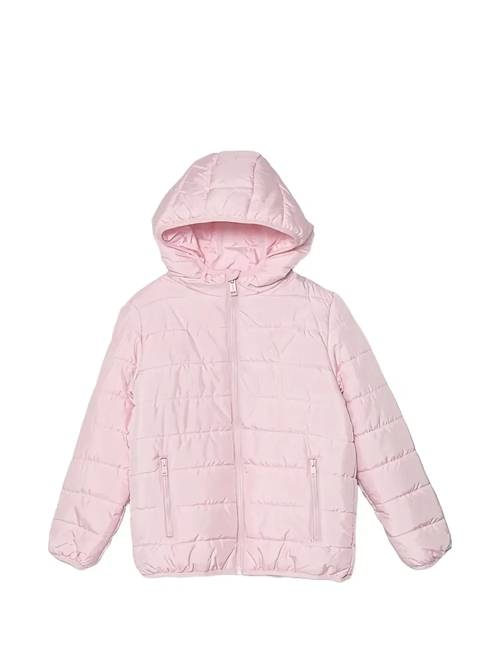 Розовая стеганая куртка GUESS Kids, розовый