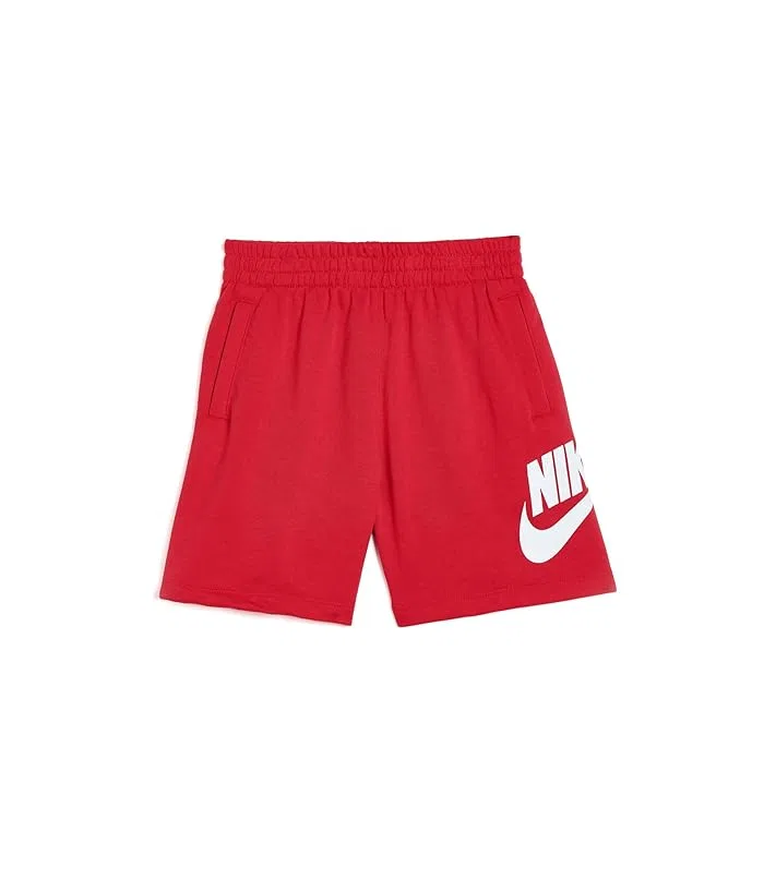 Шорты из футера Nike Kids French Terry Shorts, University Red