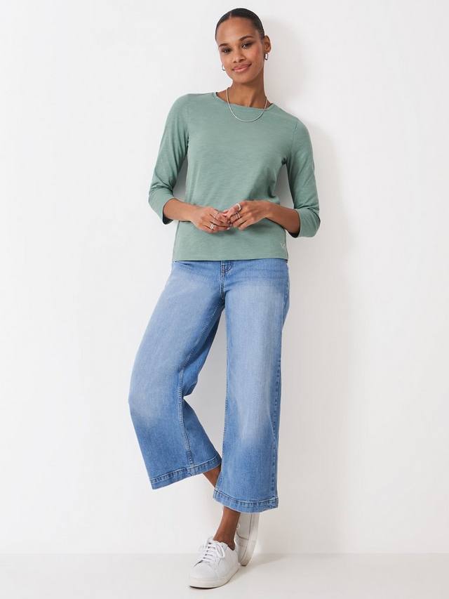 

Хлопковая футболка с круглым вырезом Crew Clothing