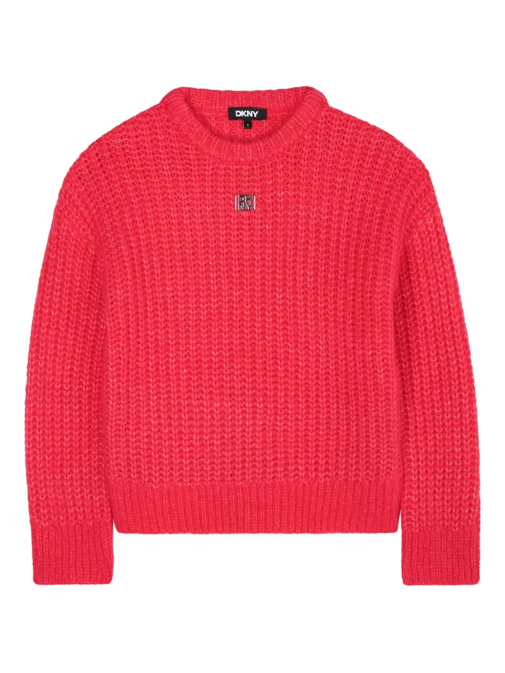 

Свитер крупной вязки Dkny Kids, розовый