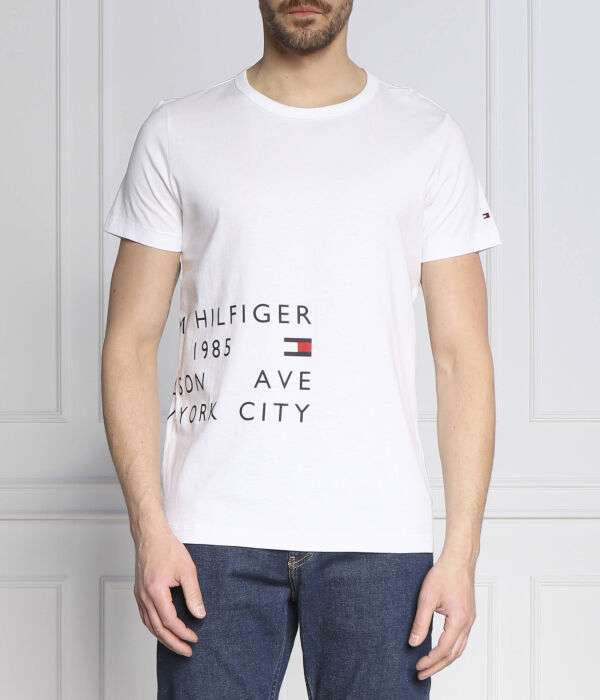 

Футболки Slim fit Tommy Hilfiger, белый