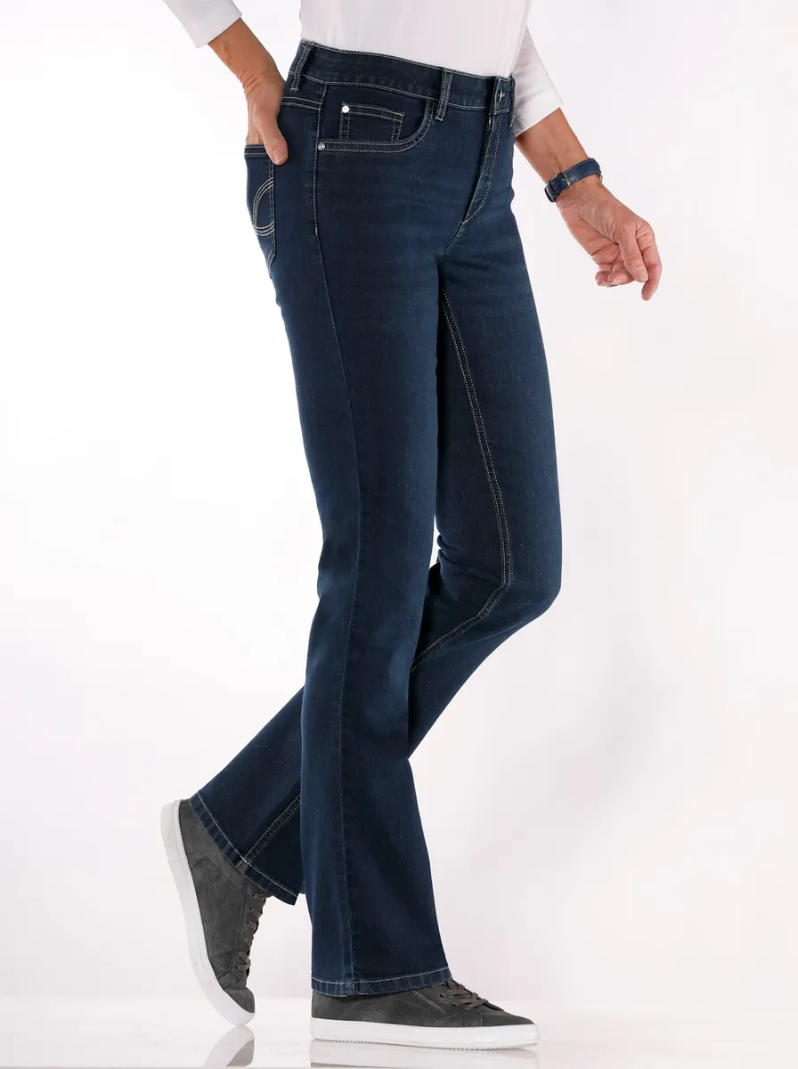 

Джинсы Classic Basics bootcut (1 шт.), синий