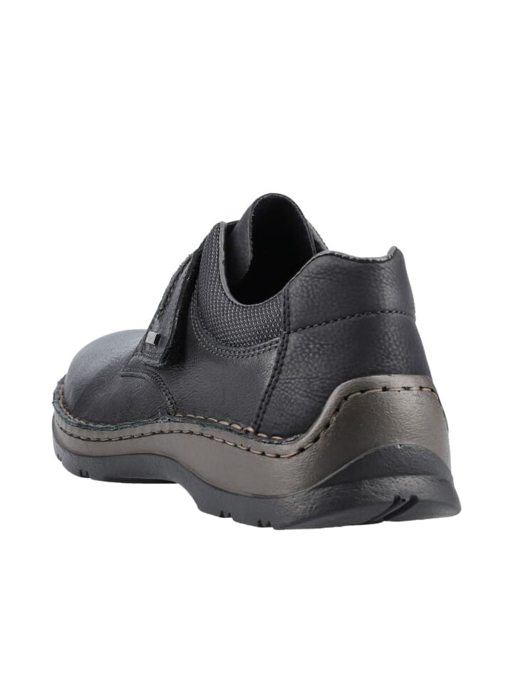 Туфли на шнуровке rieker Herren Klettschuh, цвет schwarz/schwarz/schwarz — фото 2