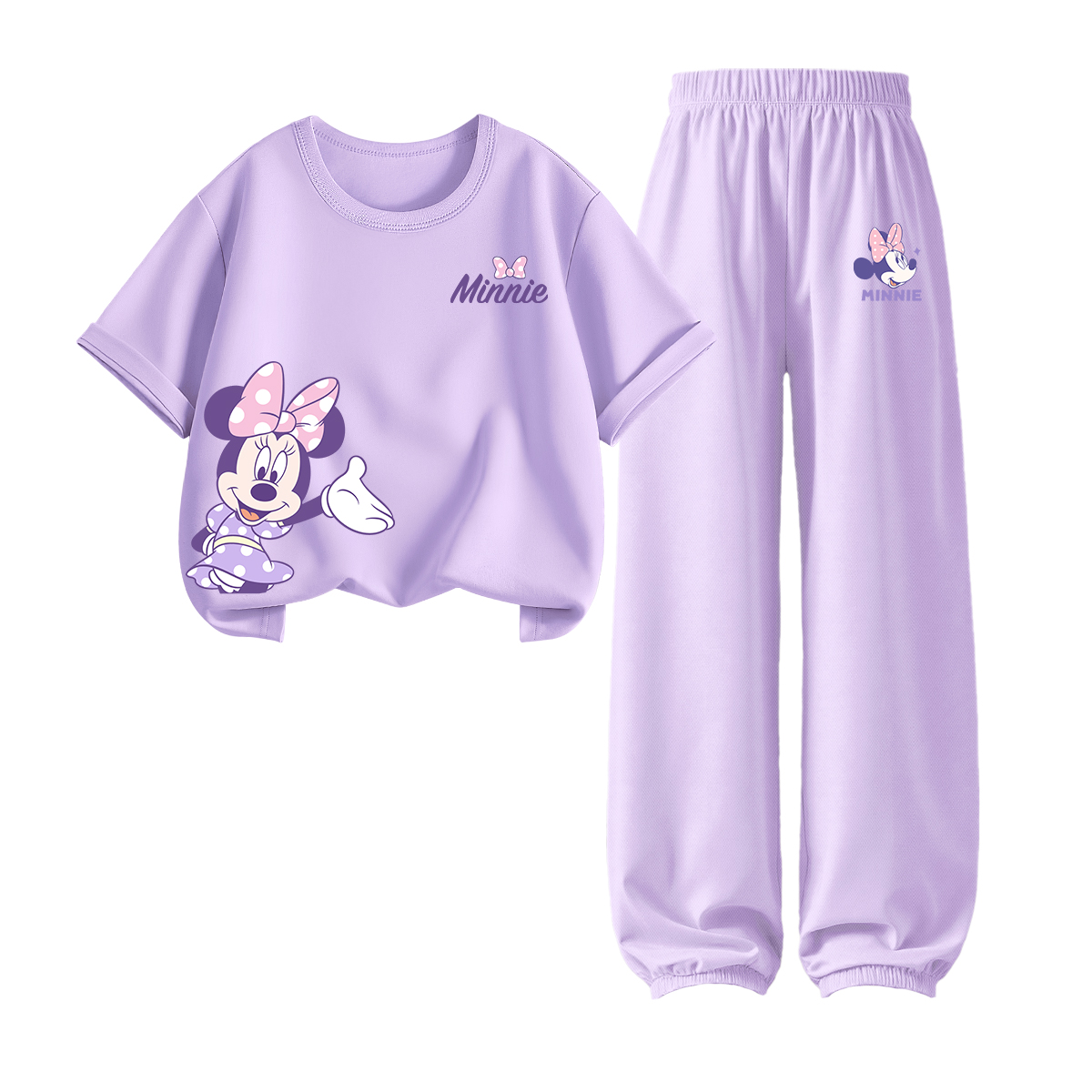 

Детская повседневная спортивная одежда Disney, фиолетовый