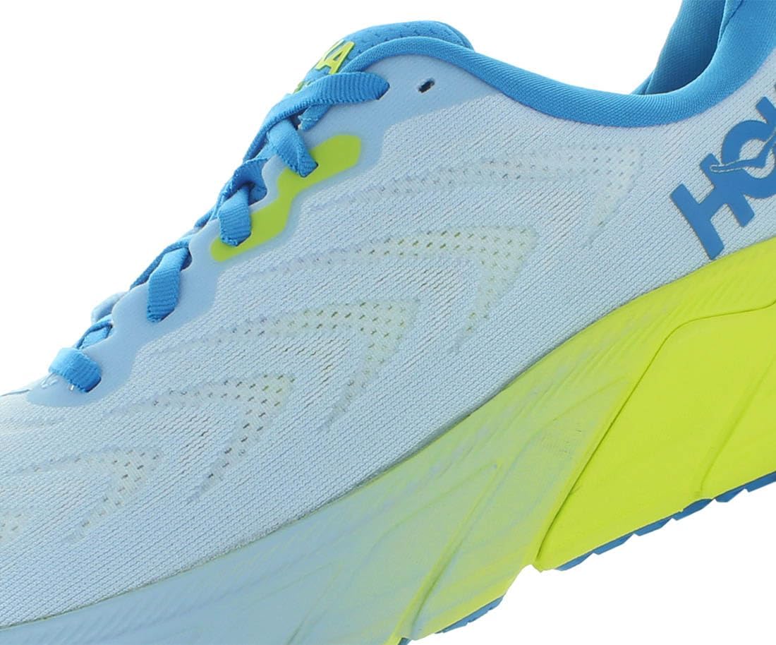 Беговые кроссовки Hoka One One Arahi 6 для мужчин, Ice Water/Evening Primrose — фото 3
