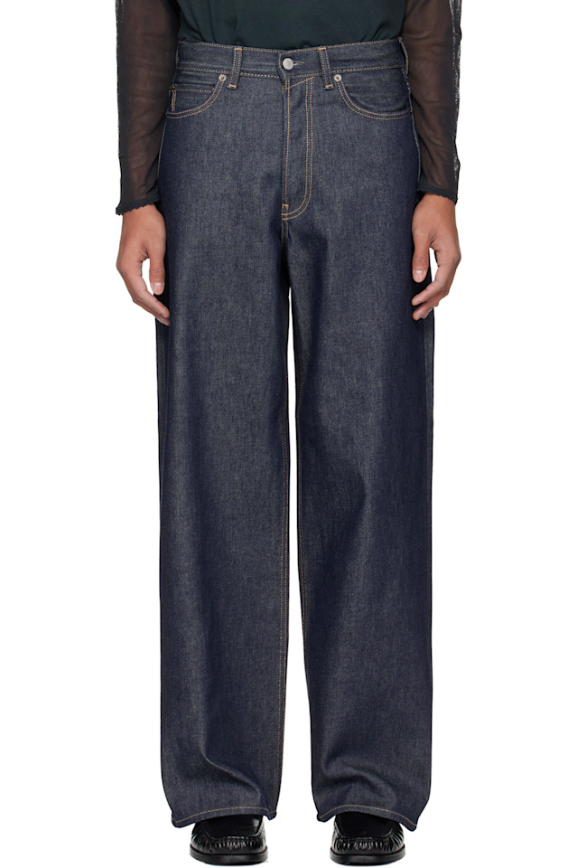 

Acne Studios Джинсы свободного кроя Indigo 1981