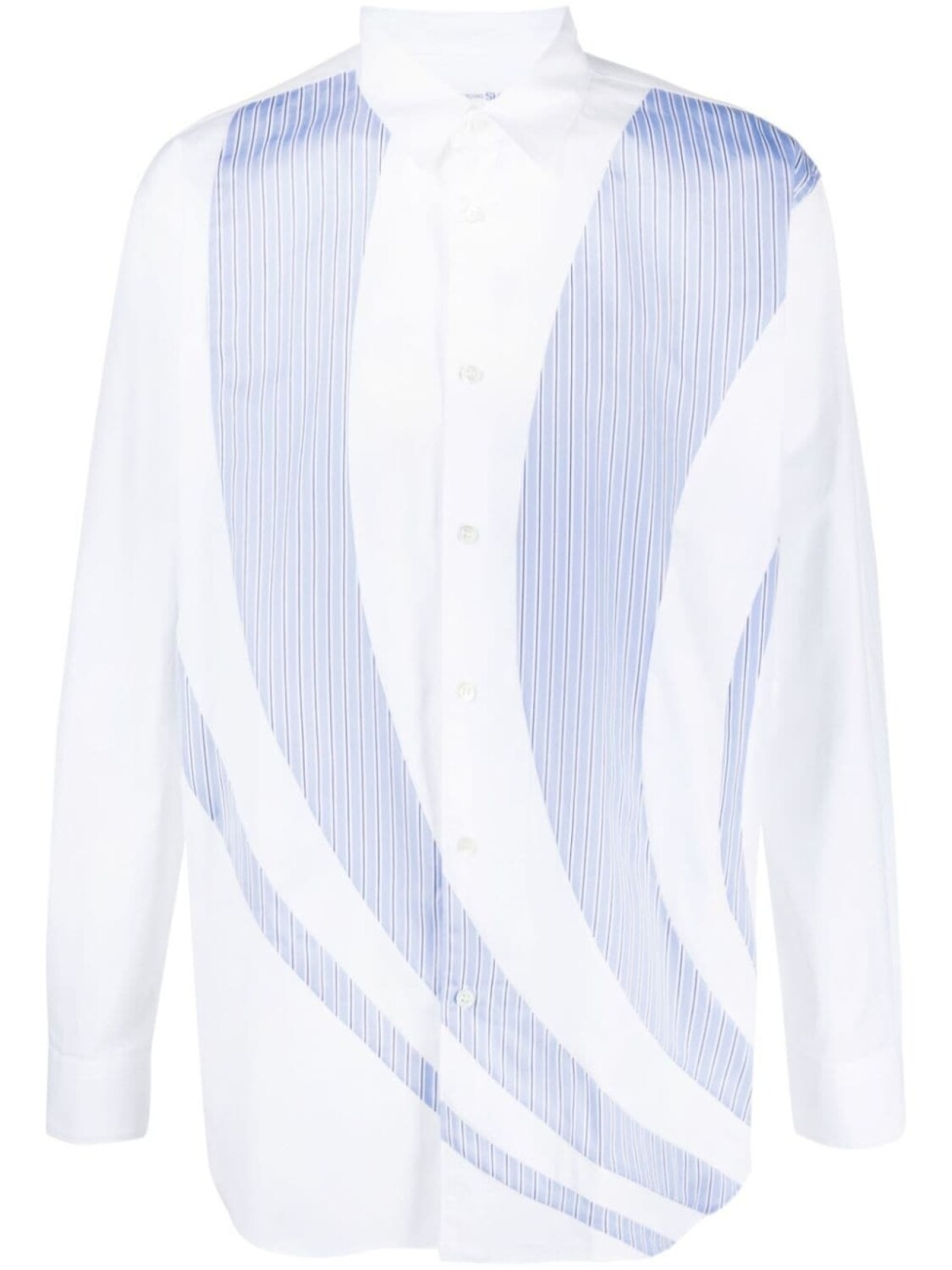 

Comme Des Garçons Shirt рубашка с полосками, белый