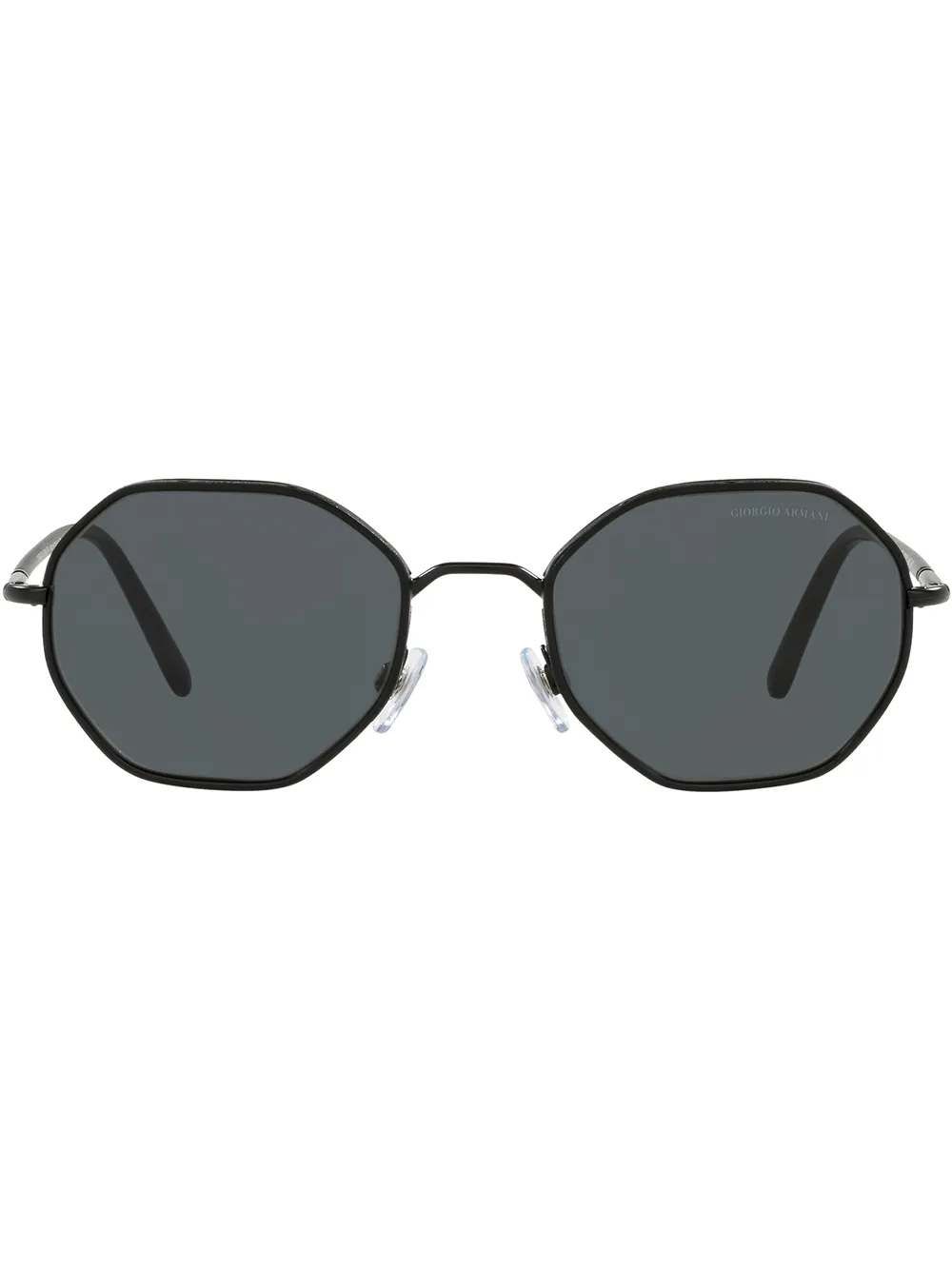 

Солнцезащитные очки в круглой оправе GIORGIO ARMANI, черный