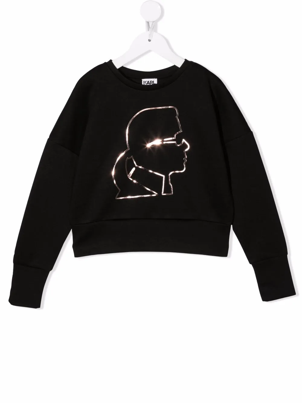 

Толстовка Karl Karl Lagerfeld Kids, черный