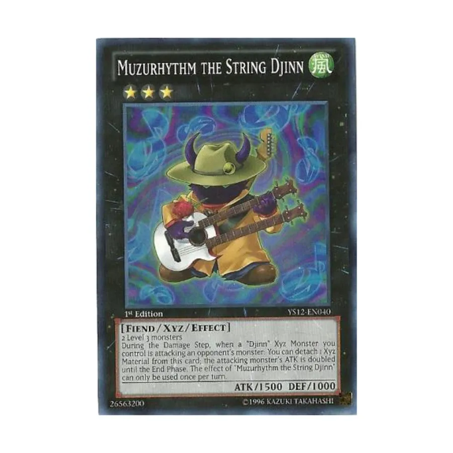 

CCG Музуритм, Струнный Джинн (Супер Редкий), Yu-Gi-Oh - Structure Deck - Xyz Symphony - Singles