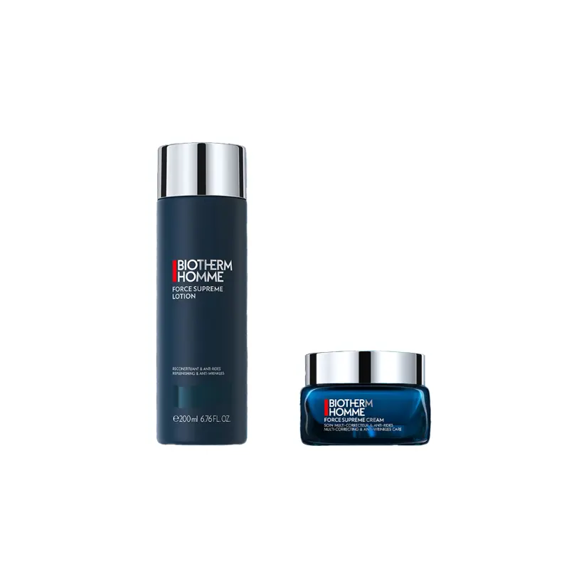 Увлажняющий набор для ухода за кожей BIOTHERM Homme Force Supreme, 200 мл + 50 мл — фото 2