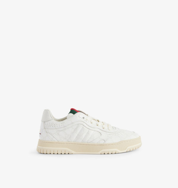 Кроссовки Re-Web Supreme из плотной ткани с низким верхом Gucci, белый
