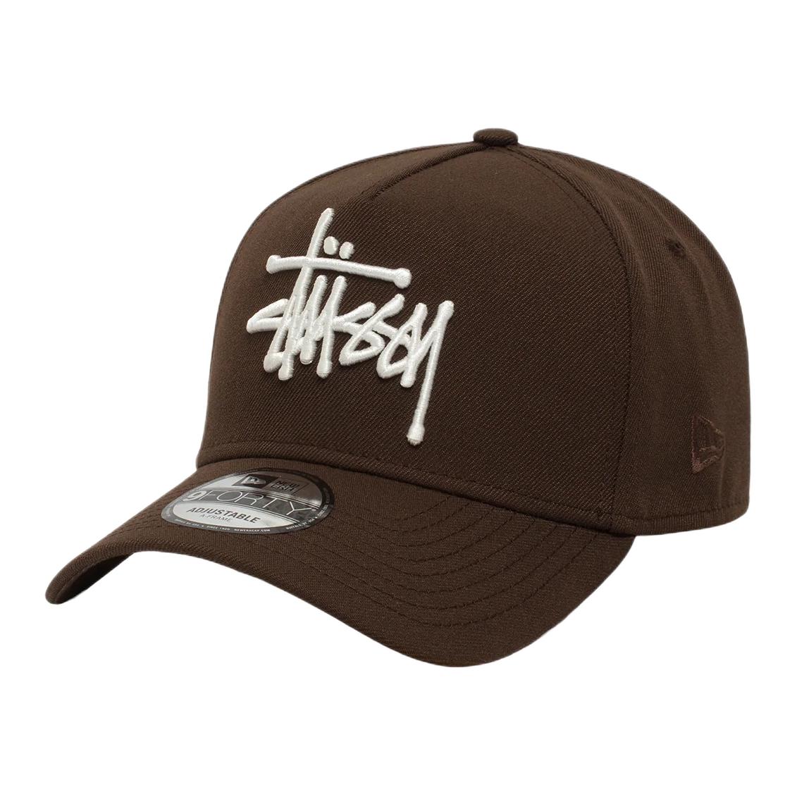 

Stussy Новая Эра Бейсболка из полиэстера Унисекс Коричневая, Brown