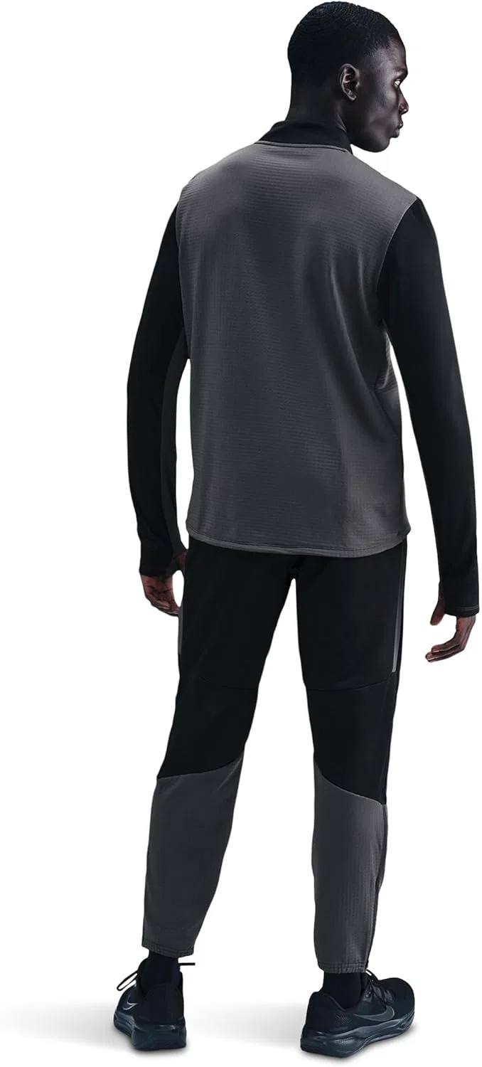Мужская термофутболка Nike Thermo-fit Winterized Pacer с половинной молнией — фото 2
