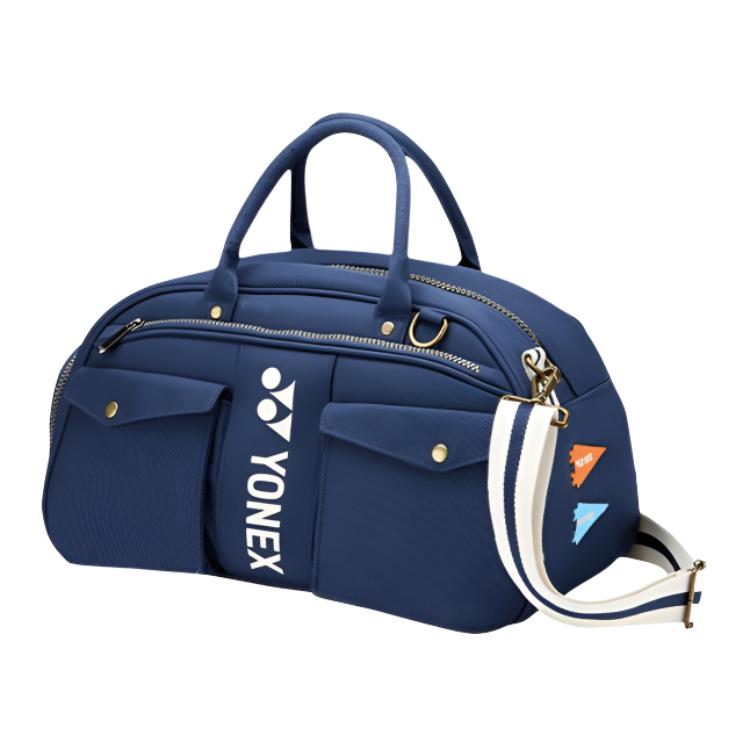 

YONEX Тканевая сумка унисекс бежево-синяя, Navy Blue