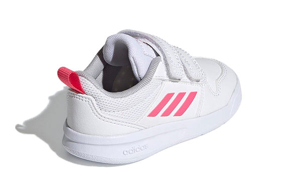 Кроссовки tensaur sneakers розовые Adidas, белый — фото 4