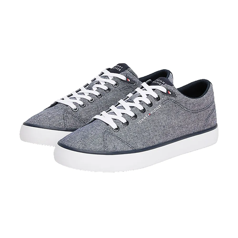 

Кроссовки Tommy Hilfiger Vulc Low Core Chambray, серый
