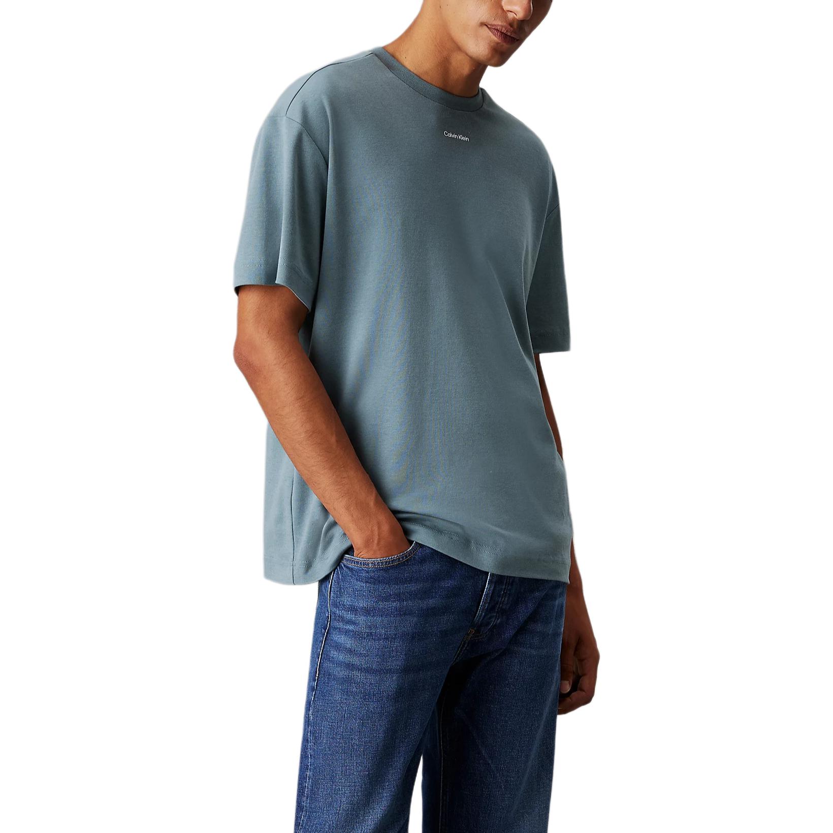 

Calvin Klein Футболка Europe Version мужская elf blue, Синий, Calvin Klein Футболка Europe Version мужская elf blue