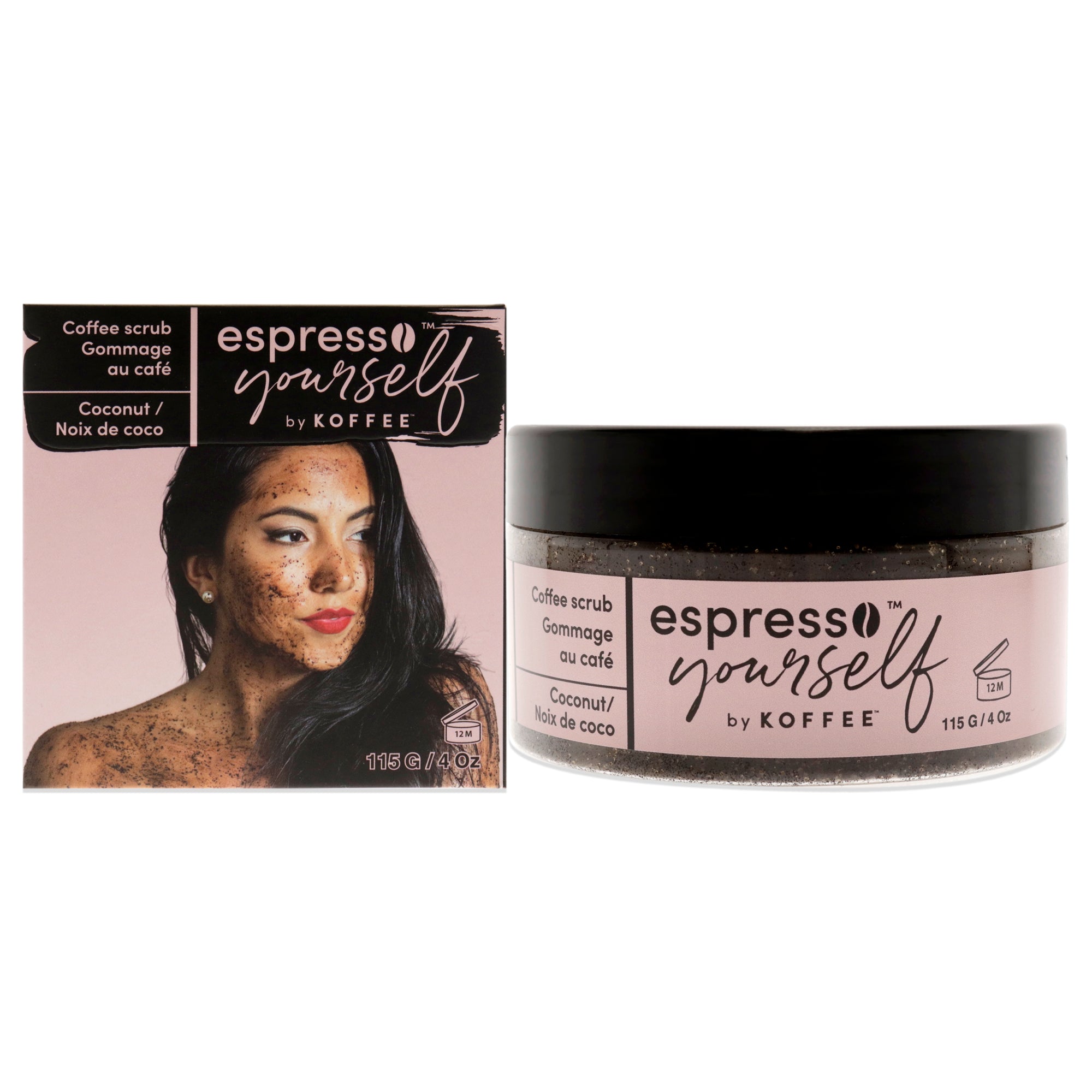 

Кофейный скраб «Кокос» от Koffee Beauty для мужчин и женщин - скраб 4 унции Koffee Beauty, Coconut