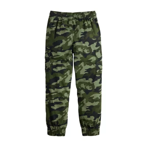 Спортивные брюки-карго из твила для мальчиков 4-12 лет Jumping Beans, цвет olive green camo — фото 2