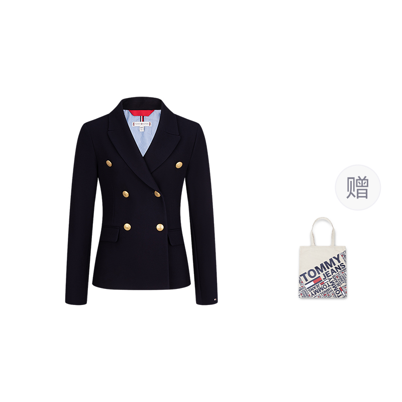 Tommy Hilfiger Женский деловой костюм темно-синий, Navy Blue DW5 — фото 3