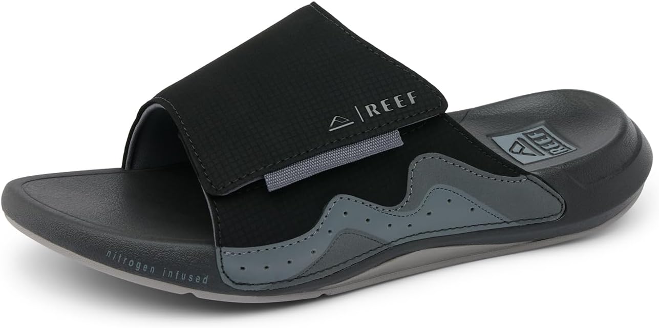 Мужские сандалии REEF Cruiser Slide, черный/серый