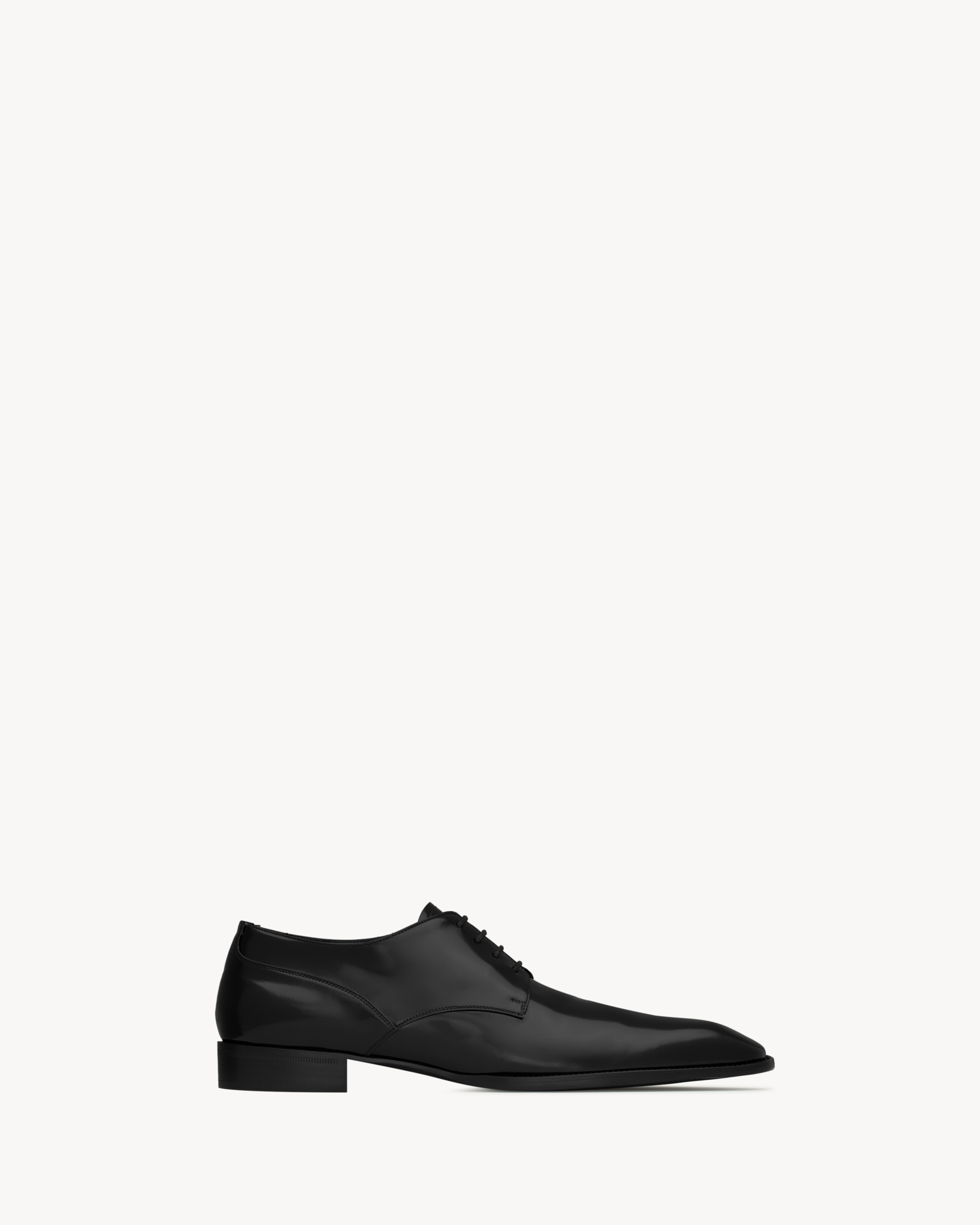 

Дерби STANTON из лакированной кожи Saint Laurent, черный