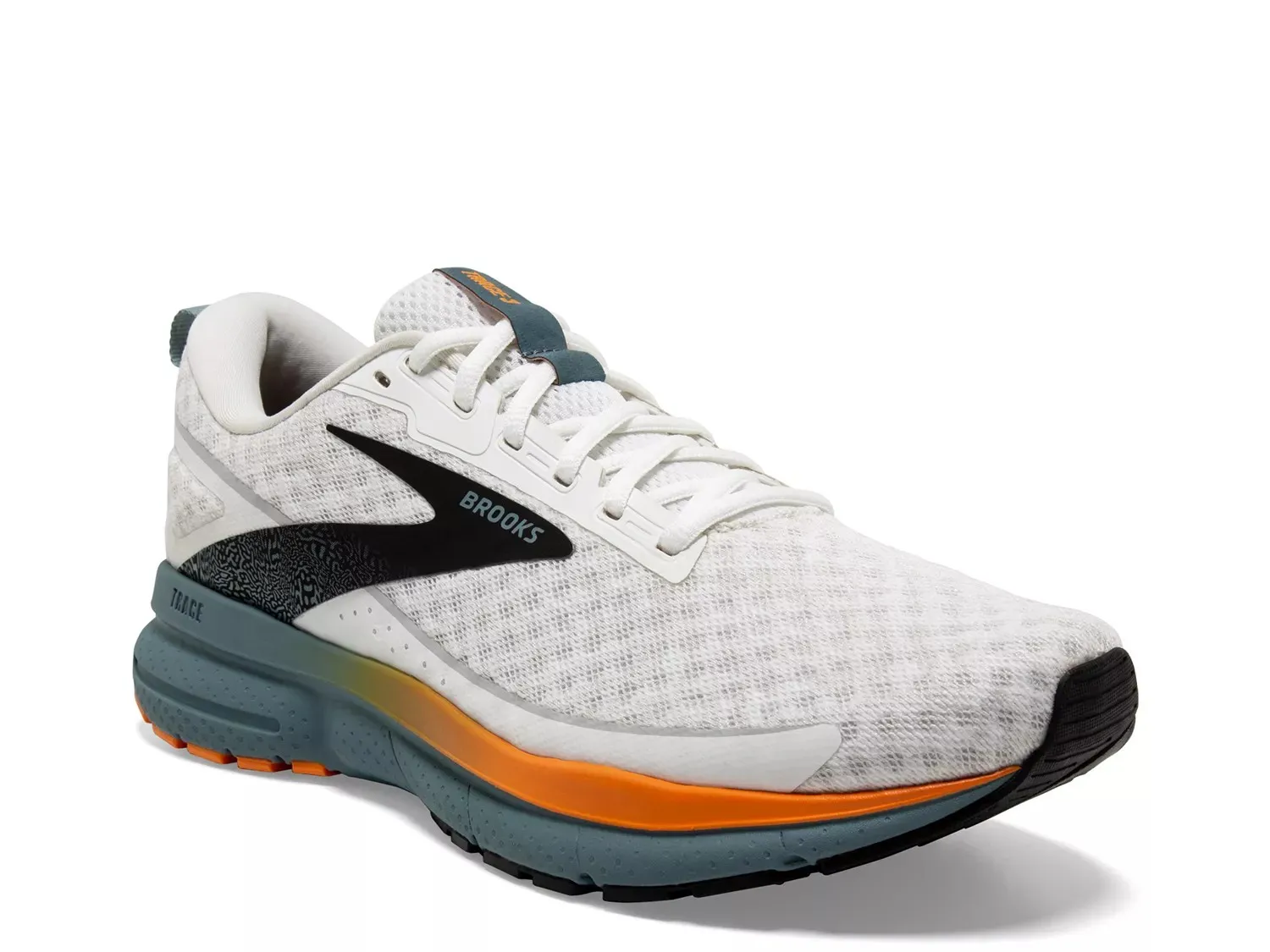 

Кроссовки для бега Brooks Trace 3 — мужские, белые/оранжевые