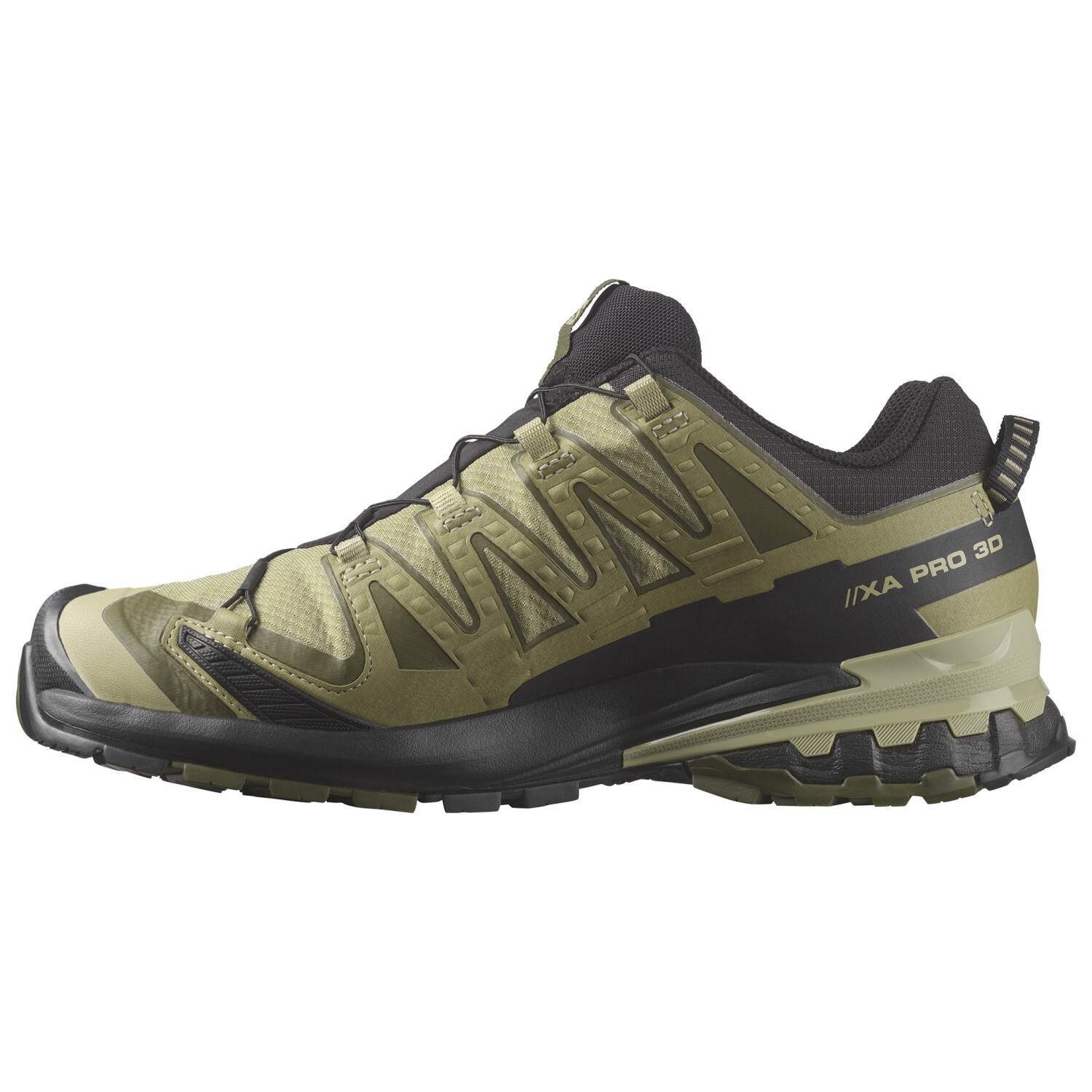 Мультиспортивная обувь Salomon XA Pro 3D V9 Wide GTX, цвет Black/Phantom/Pewter — фото 3