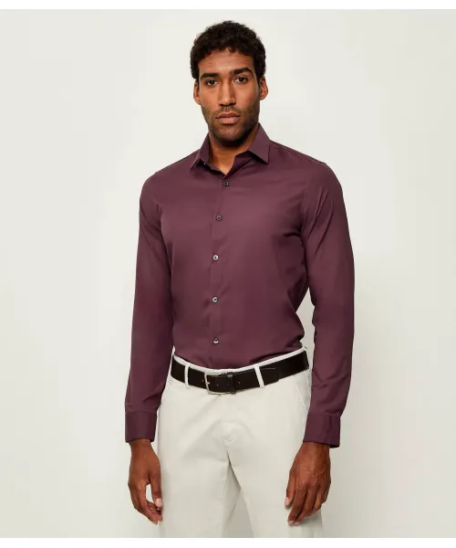 

Рубашка Slim fit Calvin Klein, фиолетовый