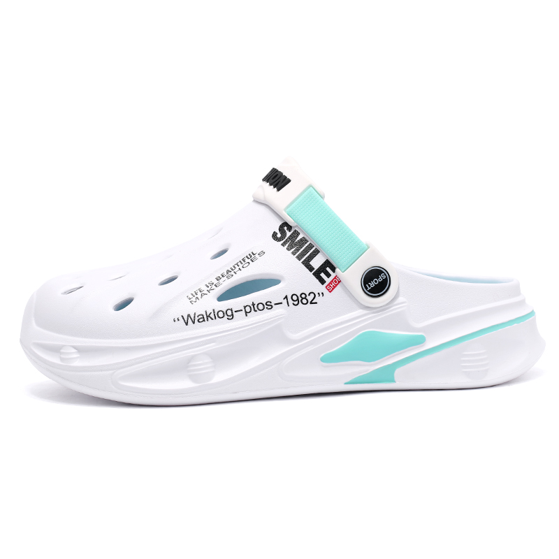 

NANJIREN Клоги мужские бело-голубые, цвет White Blue