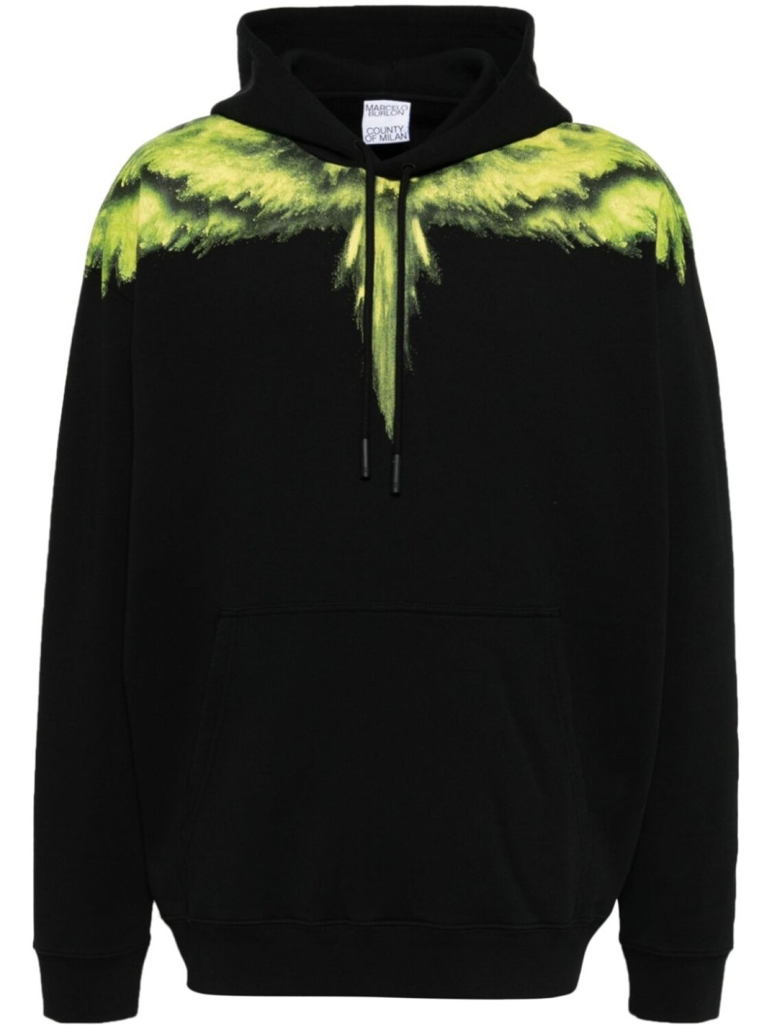 

Худи с графичным принтом Marcelo Burlon County of Milan, черный