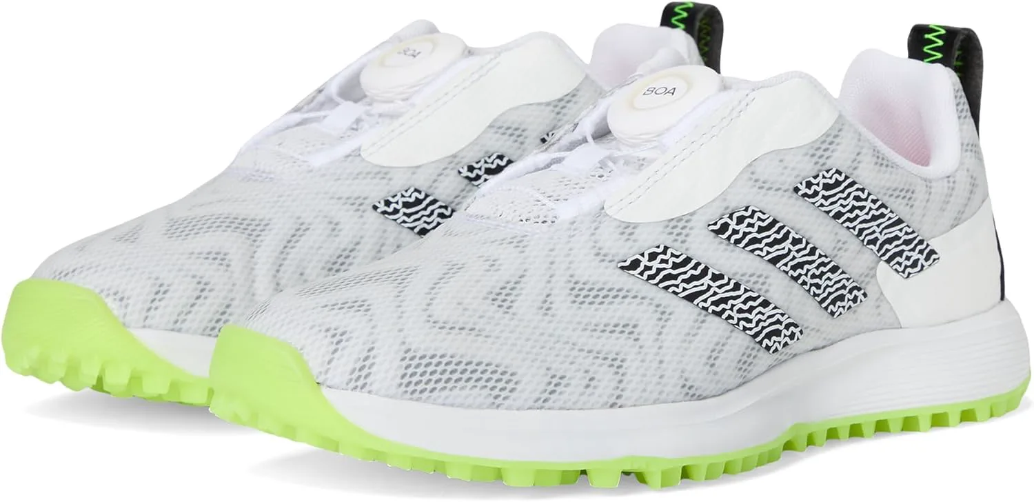 

Детские кроссовки для гольфа Adidas Unisex Codechaos Boa 25 без шипов, белый/черный