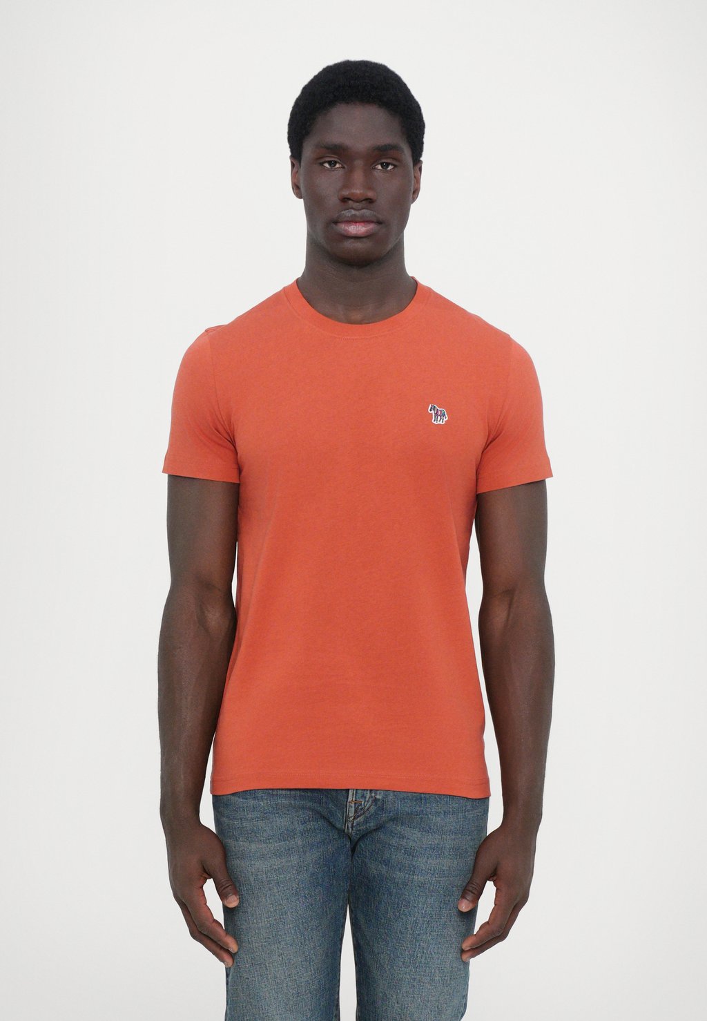 

Базовая футболка SLIM FIT ZEBRA PS Paul Smith, оранжевый