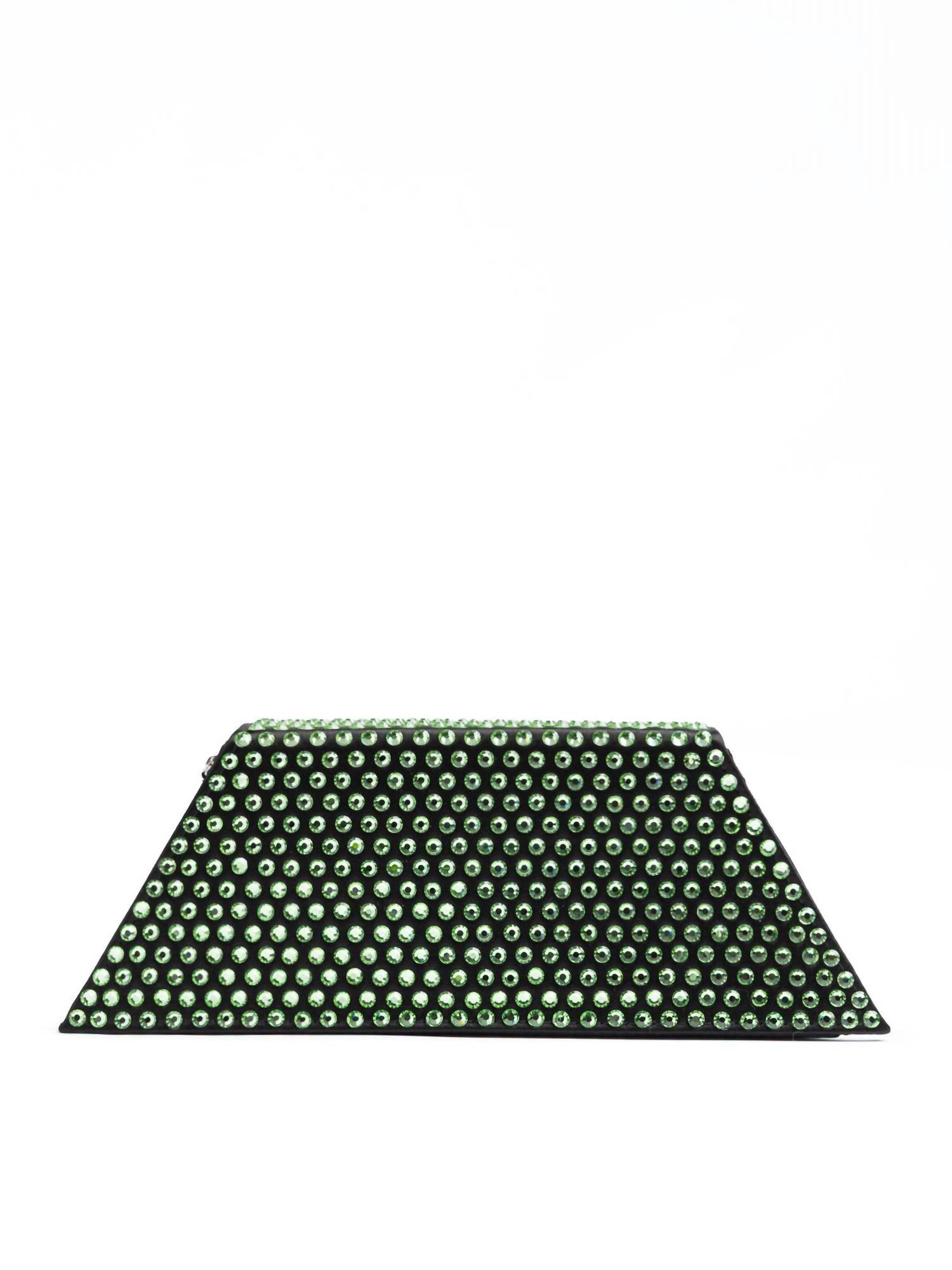 

Amina Muaddi Женская мини-сумочка через плечо с кристаллами, зеленая