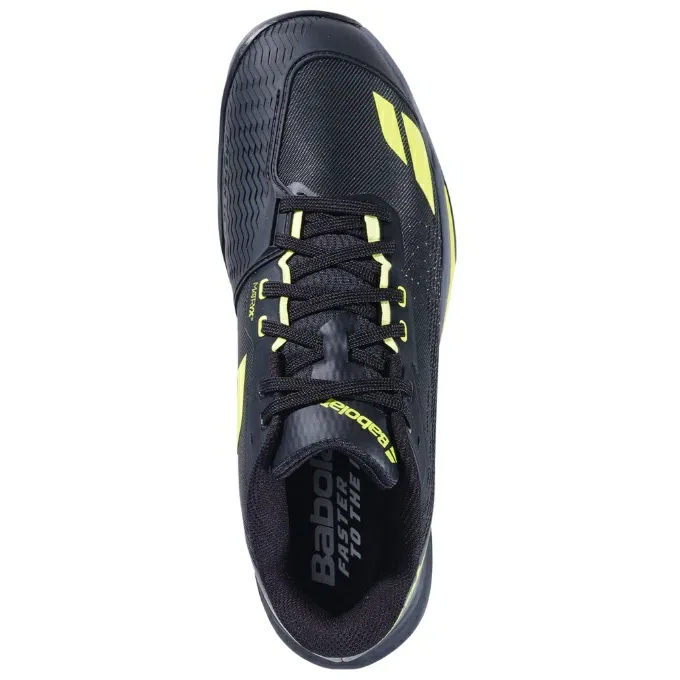 Мужские кроссовки для тенниса «Jet Mach 4 All Court» от Babolat, Bk/Yl — фото 4