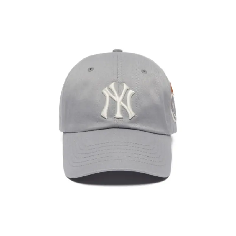 

MLB Хлопковая бейсболка унисекс серебристо-серого цвета, Silver Gray