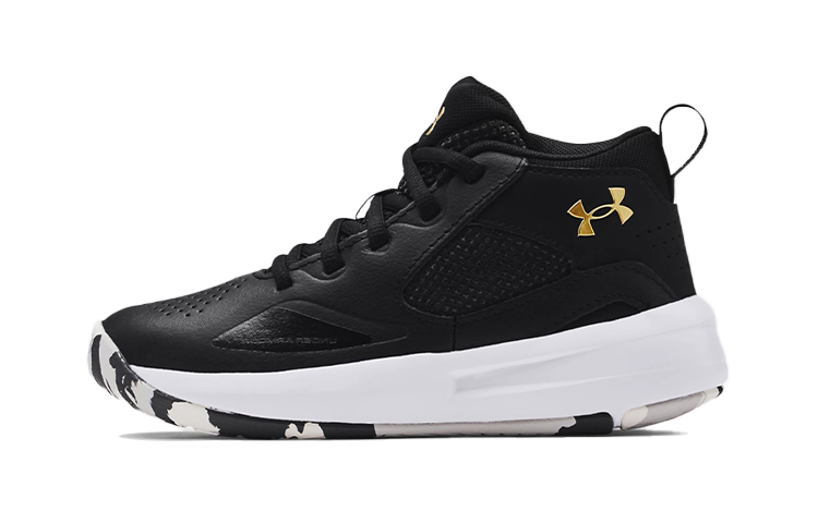 

Баскетбольные кроссовки Lockdown 5 Kids PS High-top Black/white Under Armour