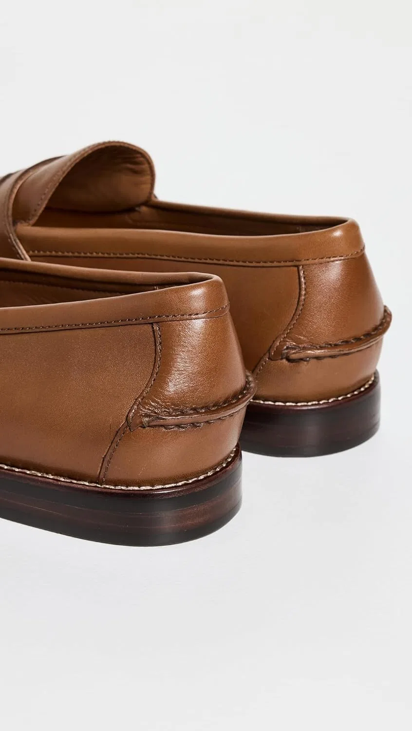 Лоферы кожаные POLO RALPH LAUREN Alston, коричневый — фото 4